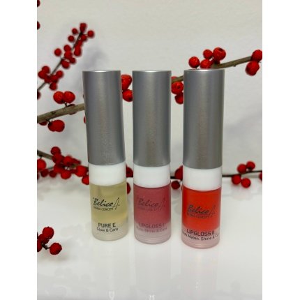 Lūpų blizgesiai su vitaminais (3 vnt)